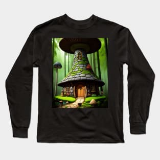 Mushroom House 05 Long Sleeve T-Shirt